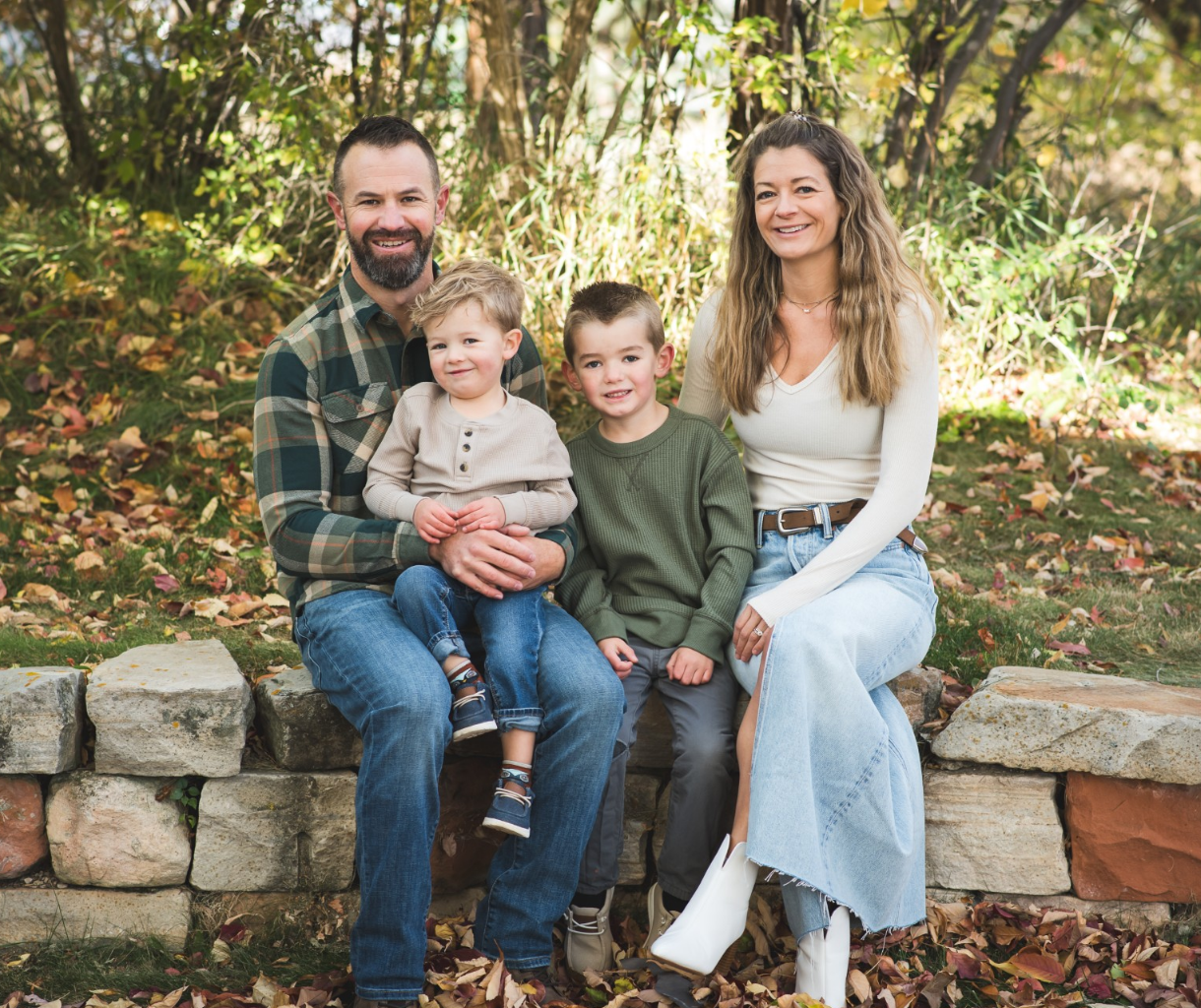 Cole Harter and Family